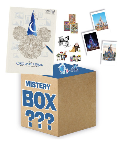 Box Disney - Poster + Sticker + Polaroids