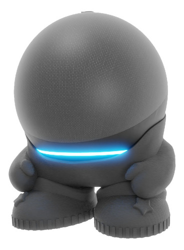 Splin Suporte Base De Mesa Alexa Para Echo Dot 5 - Dot Joy Cor Preto