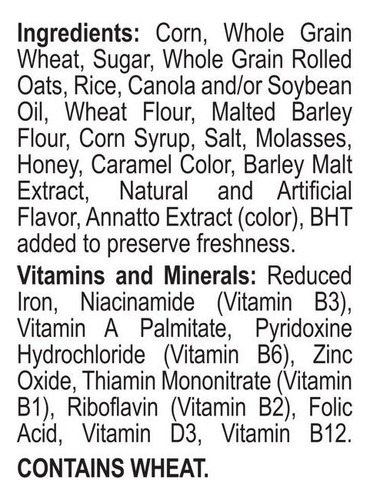 Cereal Honey Bunches Of Oats Miel Mega 793grs.