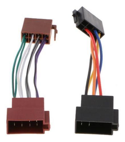 3x Conector Adaptador De Arnés De Cableado Estéreo De