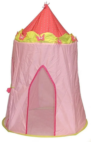 Imagen 2 de 9 de Casita Infantil Tienda Casa Campaña Para Niñas Rosa J'adore