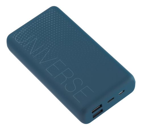 Power Bank Mobo Universe 20000 Mah Pila Para Carga Rapida Color Azul