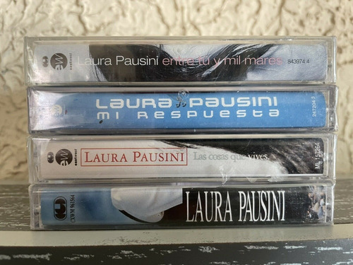 Laura Pausini - Colección 4 Cassettes Nuevos Sellados