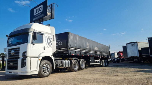 Imagem 3 de 15 de Volkswagen Constellation 25.360 Ano 20 + Carreta Graneleira