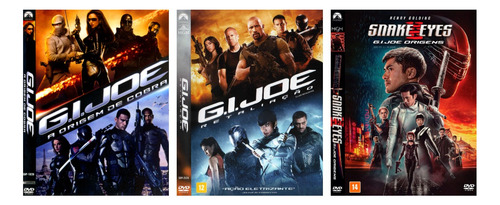 Coleção Dvd Filme: G.i. Joe - A Origem De Cobra