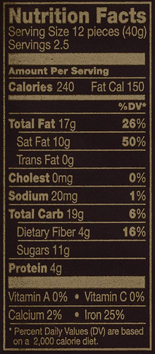 Verde Y Chocolate Oscuro Orgánico De Negro, El 70% De Cacao,