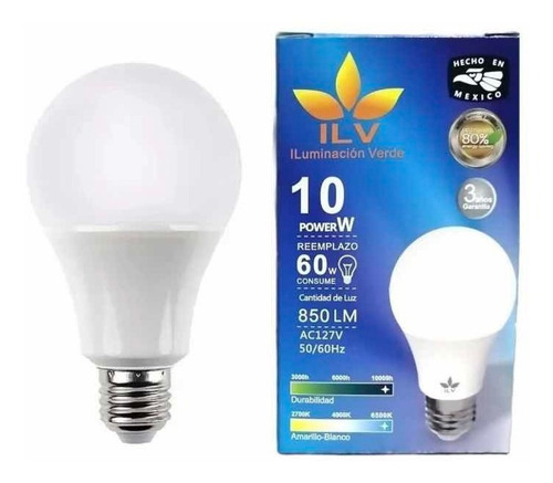 100 Foco Led De 10w