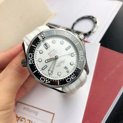 Omega Seamaster 300 Reloj Mecánico Hombre Blanco