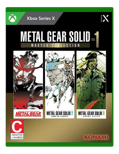 Coleção Metal Gear Solid Master::.. Volume 1 Xbox