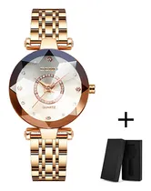 Comprar Elegantes Relojes De Pulsera De Cuarzo Para Mujer Con Esfera