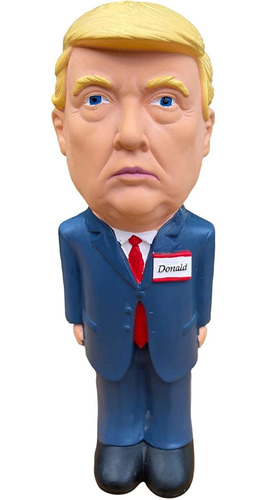 Happy Creatures   Donald Trump Perro Juguete   8.5 Pulgadas 