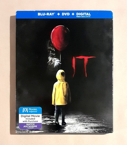 It ( Eso - 2017) De Andy Muschietti - Blu-ray + Dvd Original