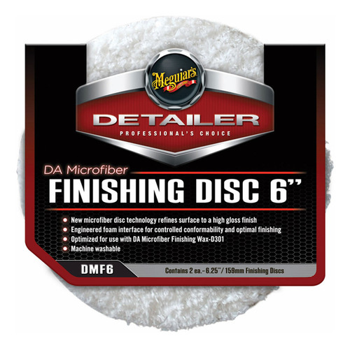 Meguiars Disco De Microfibra Acabado 6 Dmf6