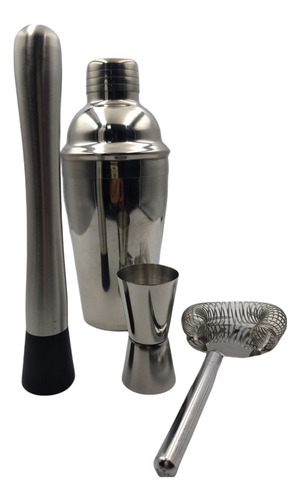 Imagen 1 de 2 de Coctelera Inox + 3 Piezas Day