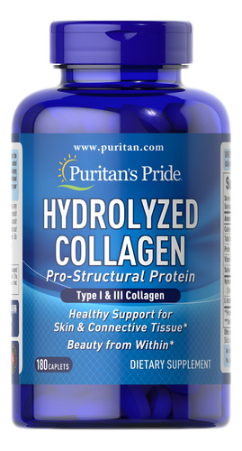 Colageno Hidrolizado + Vitamina C 180 Capsulas Americanas **