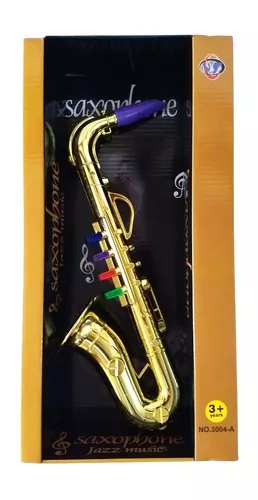 Saxofón Juguete Símil Real - Instrumentos Juguetes