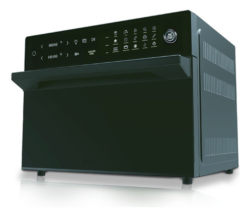 Horno Y Freidora Electrica Hdc 30l -90°/230 C - 18 Funciones Color Negro