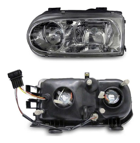 Par Farol Lente Lisa Gti Gol G2 Parati Saveiro Foco Duplo/