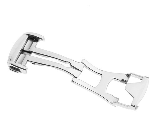 2 Hebilla Desplegable De Material Acero Inoxidable Con