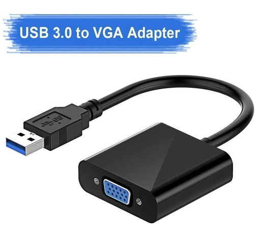 Adaptador De Usb 2.0 / 3.0 A Vga Conversor De Vídeo 1080p