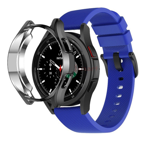 Pulseira Silicone + Capa Case Para Watch4 Classic 46mm/42mm