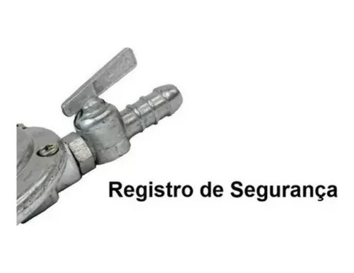Registro Regulador Válvula Gás Aliança 2kg 506/01 P/botijão