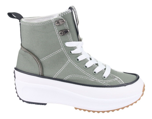 Zapatilla Funway Mujer Biggerh-3 Verde Urbano