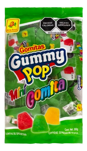 Gummy Pop Mini Gomita 20 Pz