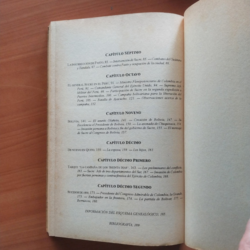 Libro Antonio José De Sucre Historia De Venezuela Biografía (Usado)