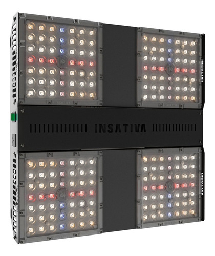 Imagen 2 de 6 de Luminaria Cultivo Led Samsung 150x150 400/1200w Insativa E4