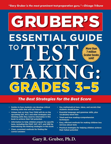 Libro:  Gruberøs Essential Guide To Test Taking: Grades 3-5