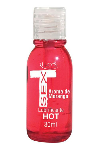 Lubrificante Hot Sext Aroma Morango Aquece