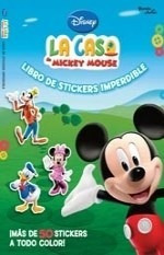 Casa De Mickey Mouse Libro De Stickers Imperdible