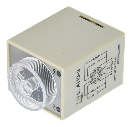 Relé De Tiempo De Retardo Ah3-3, Temporizador Electrónico, A