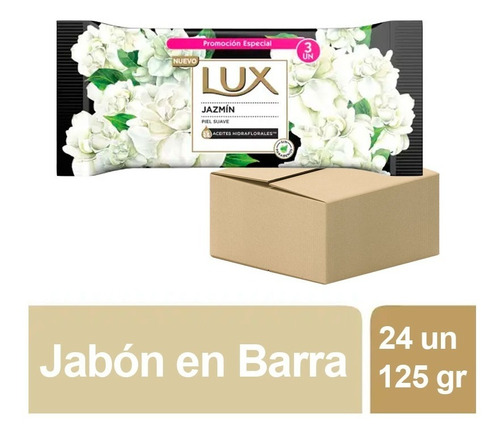 Pack X 24 Un Jabon Delicadeza Floral Lux 3x125 Gr