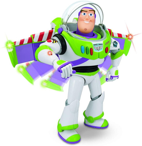 Imagen 3 de 7 de Buzz Lightyear Interactivo 30 Cm 55 Frases Disney Toy Story