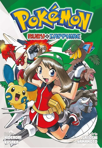 Pokémon Ruby & Sapphire 7! Mangá Panini! Novo E Lacrado!