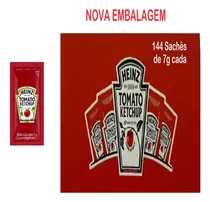 Comprar Ketchup Heinz Tradicional 7g Caixa Com 144 Unidades