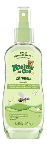 Spray Antimosquitos Ricitos De Oro 100ml