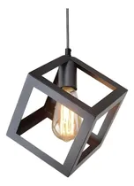 Comprar Lamparas Interior De Techo Colgantes Industrial Cubo E27 