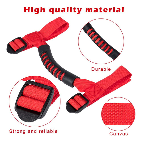 4 X Roll Bar Agarre Mango For Jeep Yj
