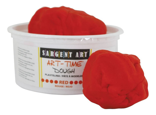 Sargent Art 85  3120 1-pound Art-time Masa, Rojo