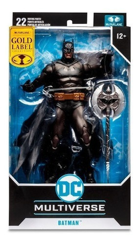 Figura De Acción Dc Multiverse Gold Label Collection Batman