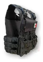 Comprar Chaleco Tactico Con Porta Cargadores + Parche De Bandera