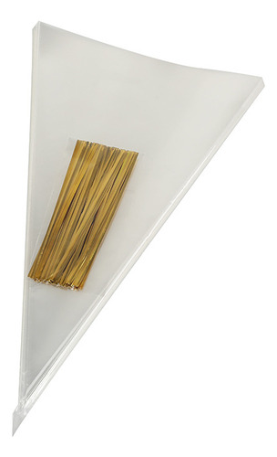 50 A Pack Without Wire * 16*30 - In-stock Opp Triangle Bags