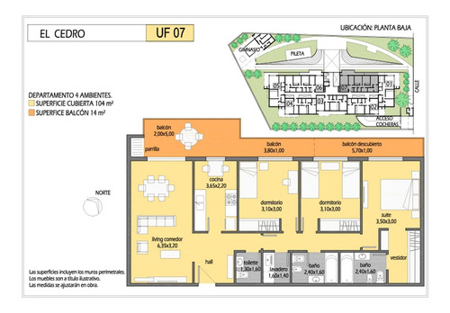 Imagen 2 de 28 de Departamento 4 Ambientes Venta Ituzaingo Amenities