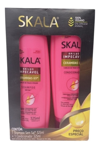 Skala Ceramidas G3 Shampoo Acondicionador Vegano Full