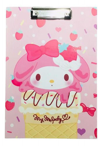 Tabla Porta Papeles Importados My Melody By Hello Kitty