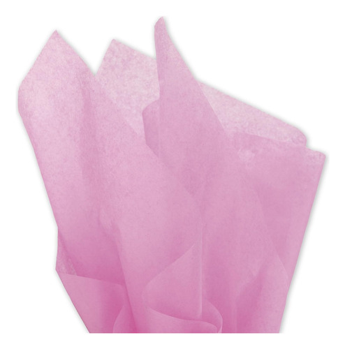 Papel De Tissue Rosa Chicle Nuevo Paquete Granel, 15 Pu...