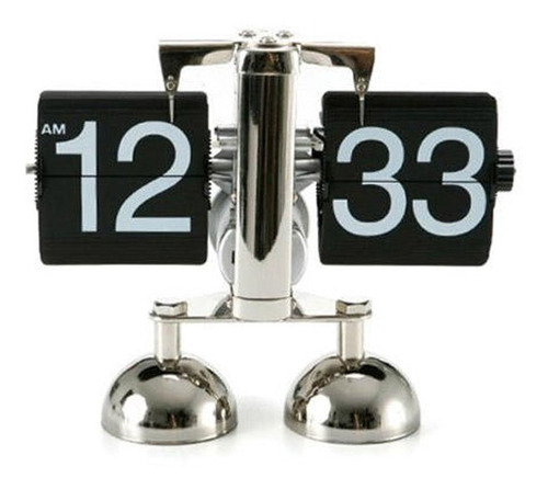 Reloj Vintage Flip (2 Bases) Retro Moderno Decoracion Regalo